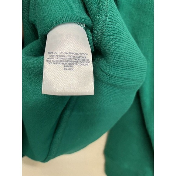 Lands End 1/4 Zip Pullover Sweater Men’s Size M 38-40 Emeral Green - Picture 7 of 11